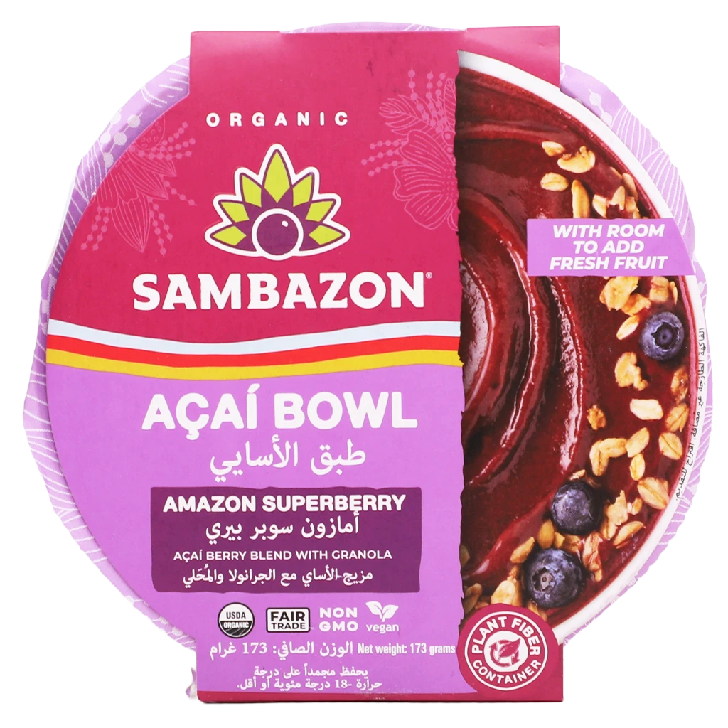 Sambazon Acai Organic Frozrn Super Berry 173 gm 