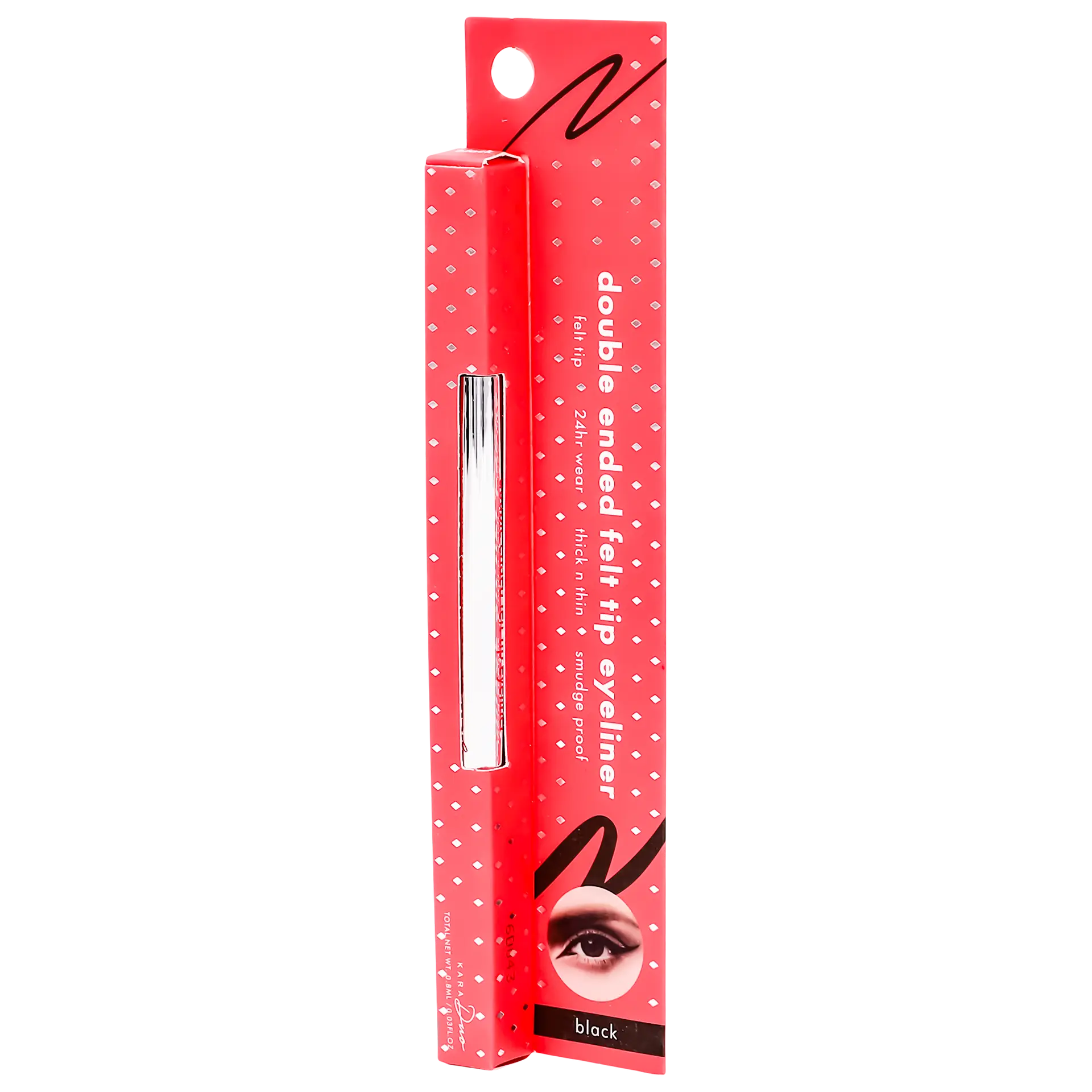 Kara Duo Double Ended Liquid Eyeliner Black - view 1