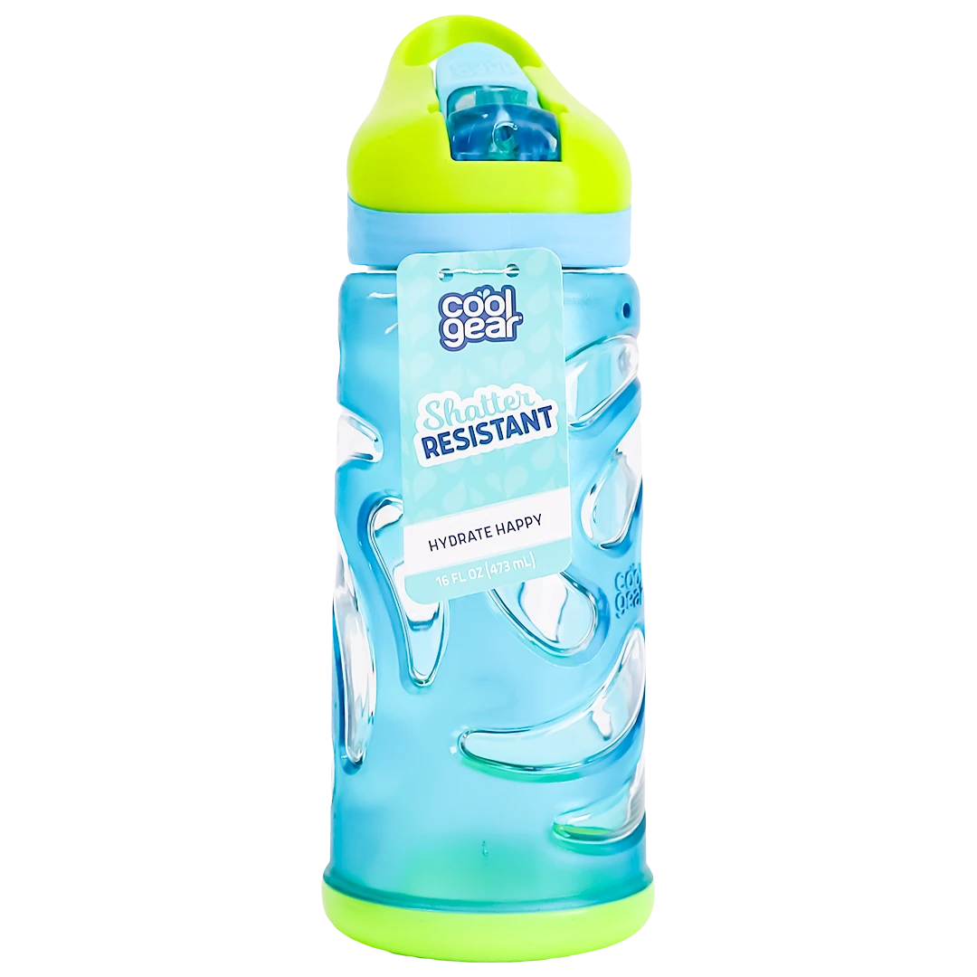Coolgear Waterbottle Cyclone 16 Oz Blue
