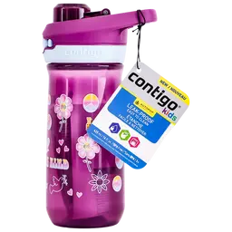Contigo Kids Water Bottle Grape Retro Color 420 ml