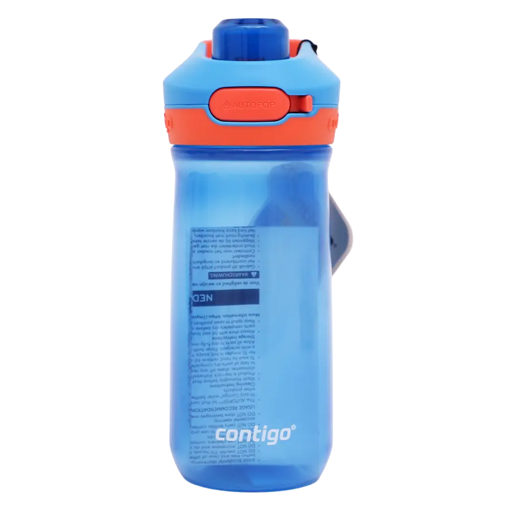 Contigo Kids Water Bottle Clear Blue Color 420 ml - view 3