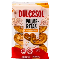 Dulcesol Palmeritas Crispy Puff Pastry 16 Pcs 180 gm