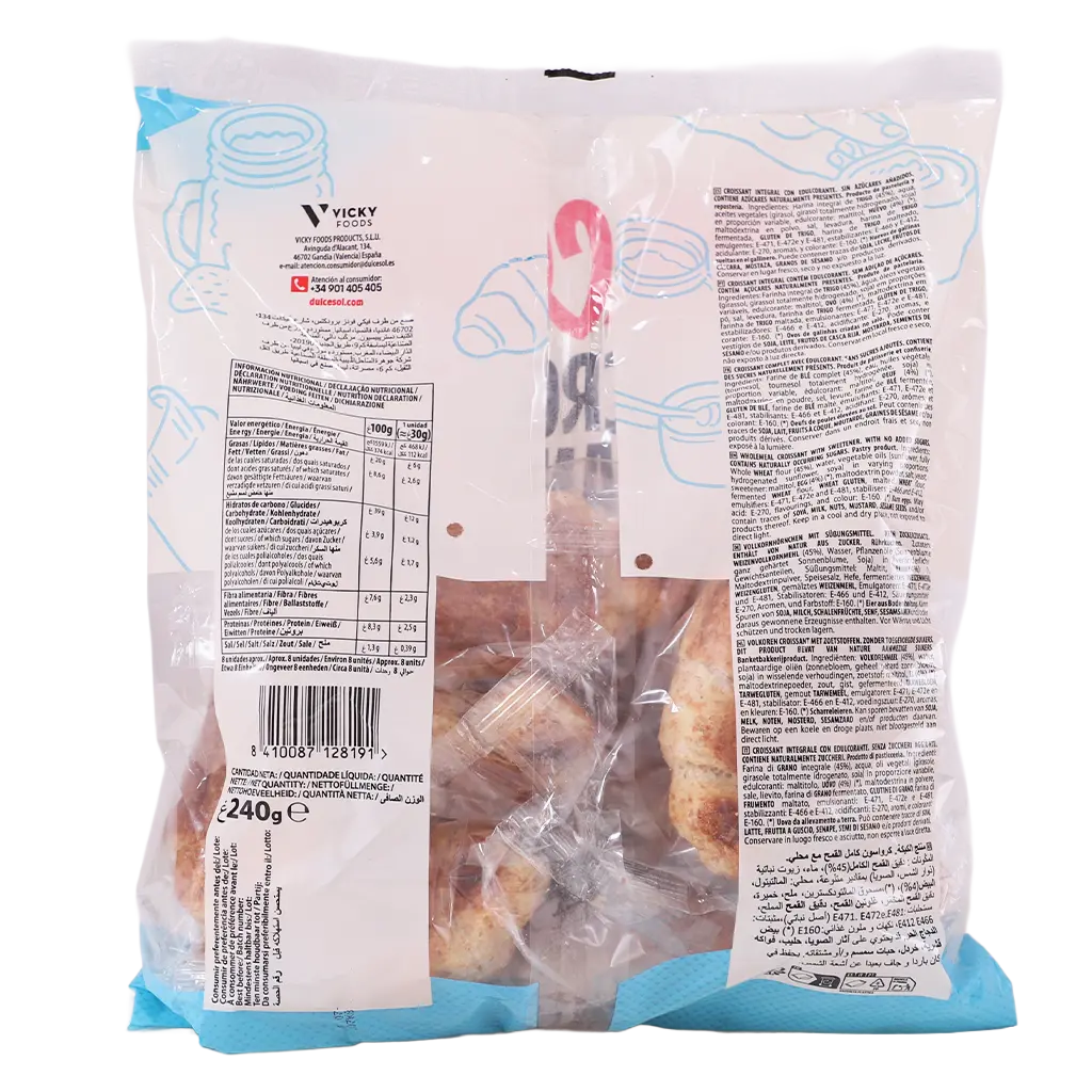 Dulcesol Petit Croissants 0% Sugar 240 gm  - view 3