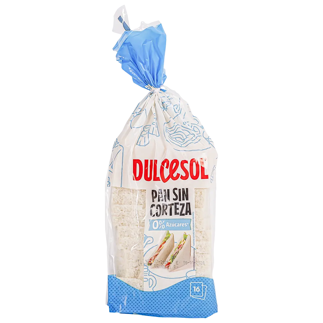 Dulcesol Crustless White Toast 450 gm - view 3