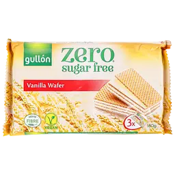 Gullon Zero Wafer with Vanilla No Sugar 180 gm