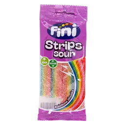 Fini Strips Sour Rainbow 75 gm