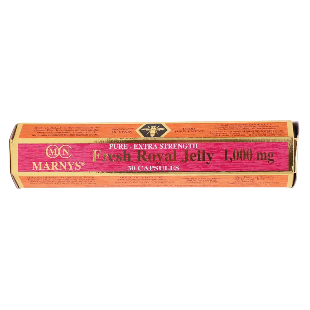 Marnys Royal Jelly 1000 Mg 30 Capsules - view 3