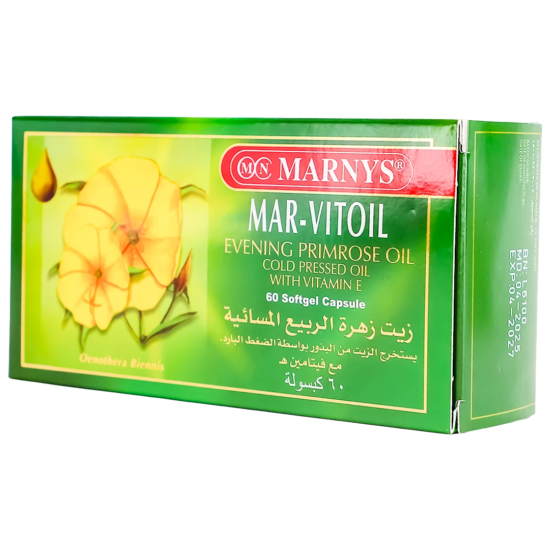 Marnys Mar Vit Oil Evening Primrose Oil For Women 60 Capsules