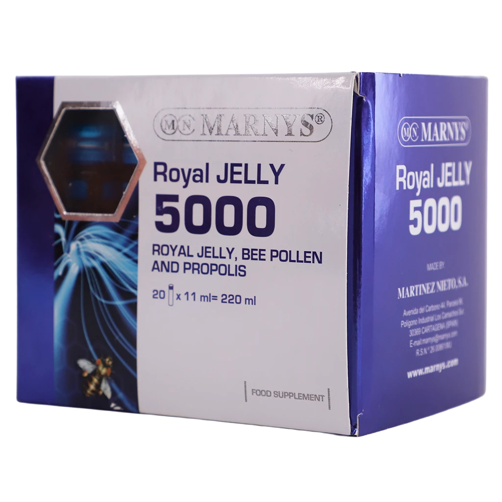 Marnys Royal Jelly 5000 20 Drinkable Ampules 