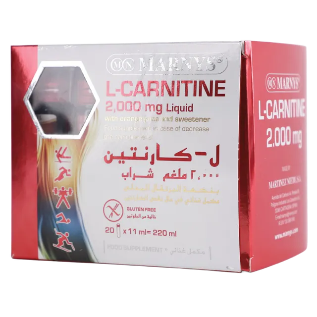 marnys l carnitine مارنيز ال كارنيتين + فيتامين ب5 main image 0