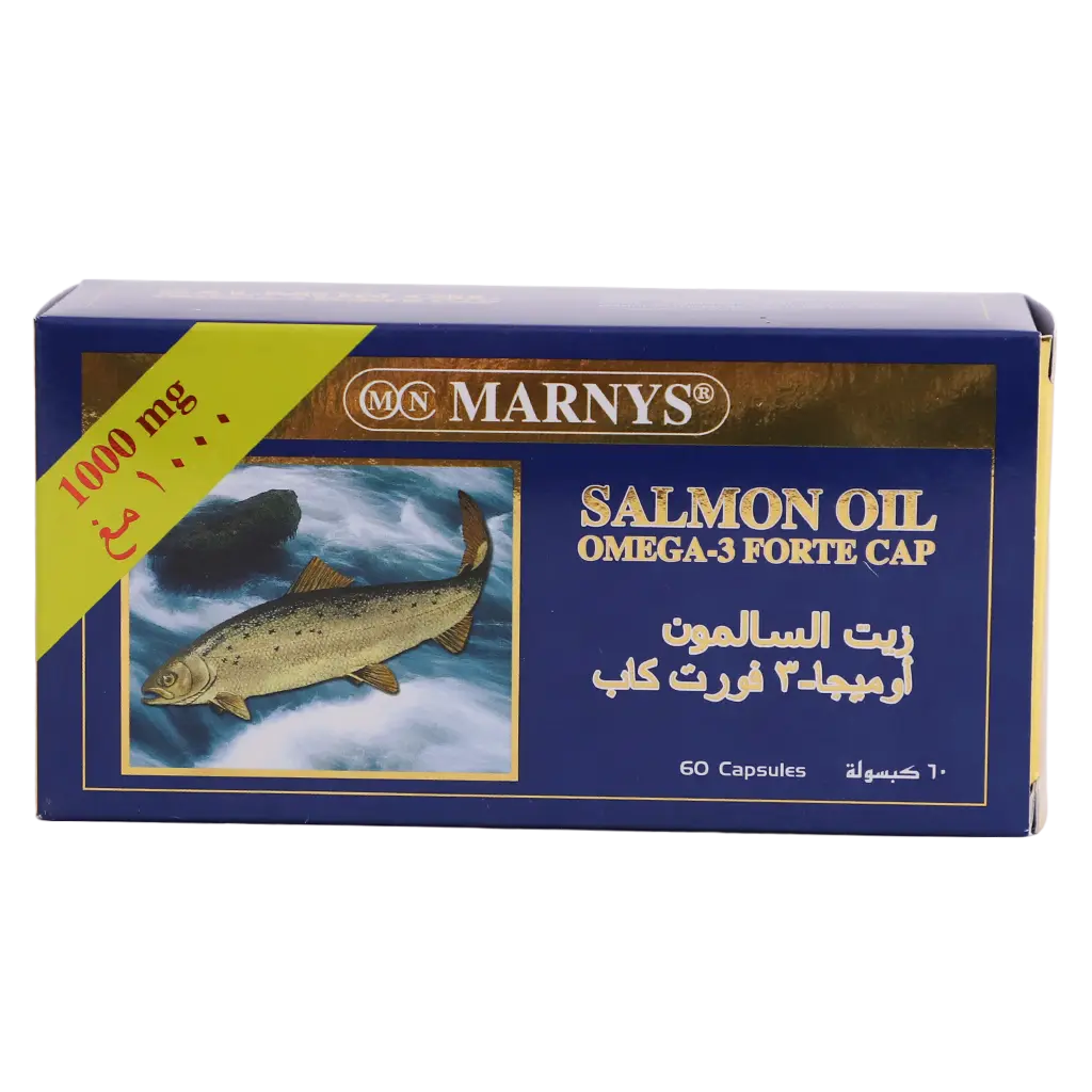 Marnys Salmon Oil Omega 3 Forte 1000 mg 60 Capsules - view 2