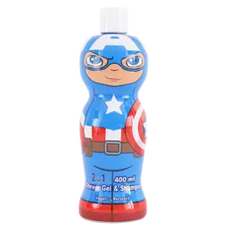 Marvel Captain America Showe Gel And Shmpoo 400 Ml