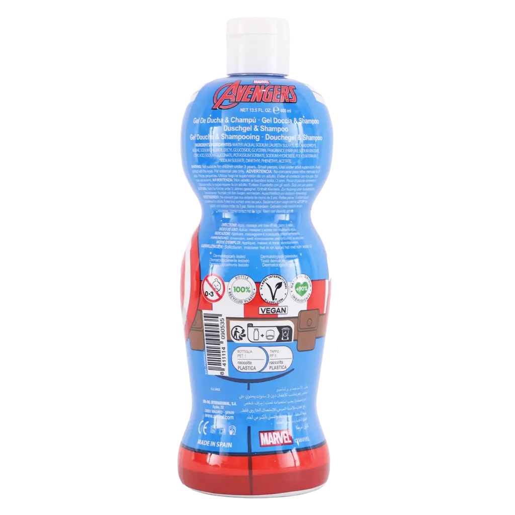 Marvel Captain America Showe Gel And Shmpoo 400 Ml - view 2
