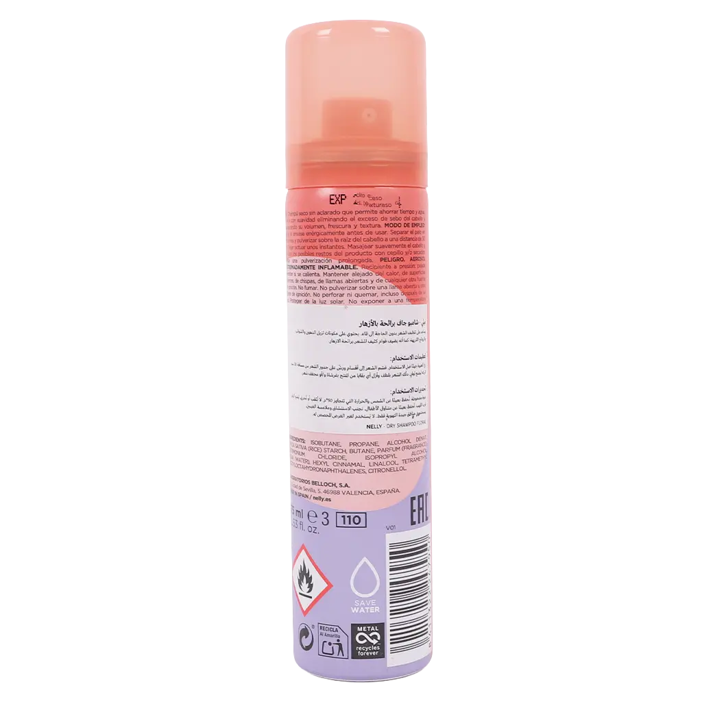 Nelly Dry Shampoo With Floral Scent 75 ml - view 2