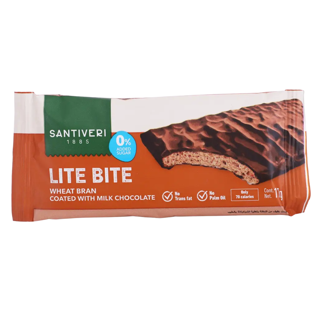 Santiveri Lite Bite Coated With Dark Chocolate No Added Sugar 17 gm - view 1