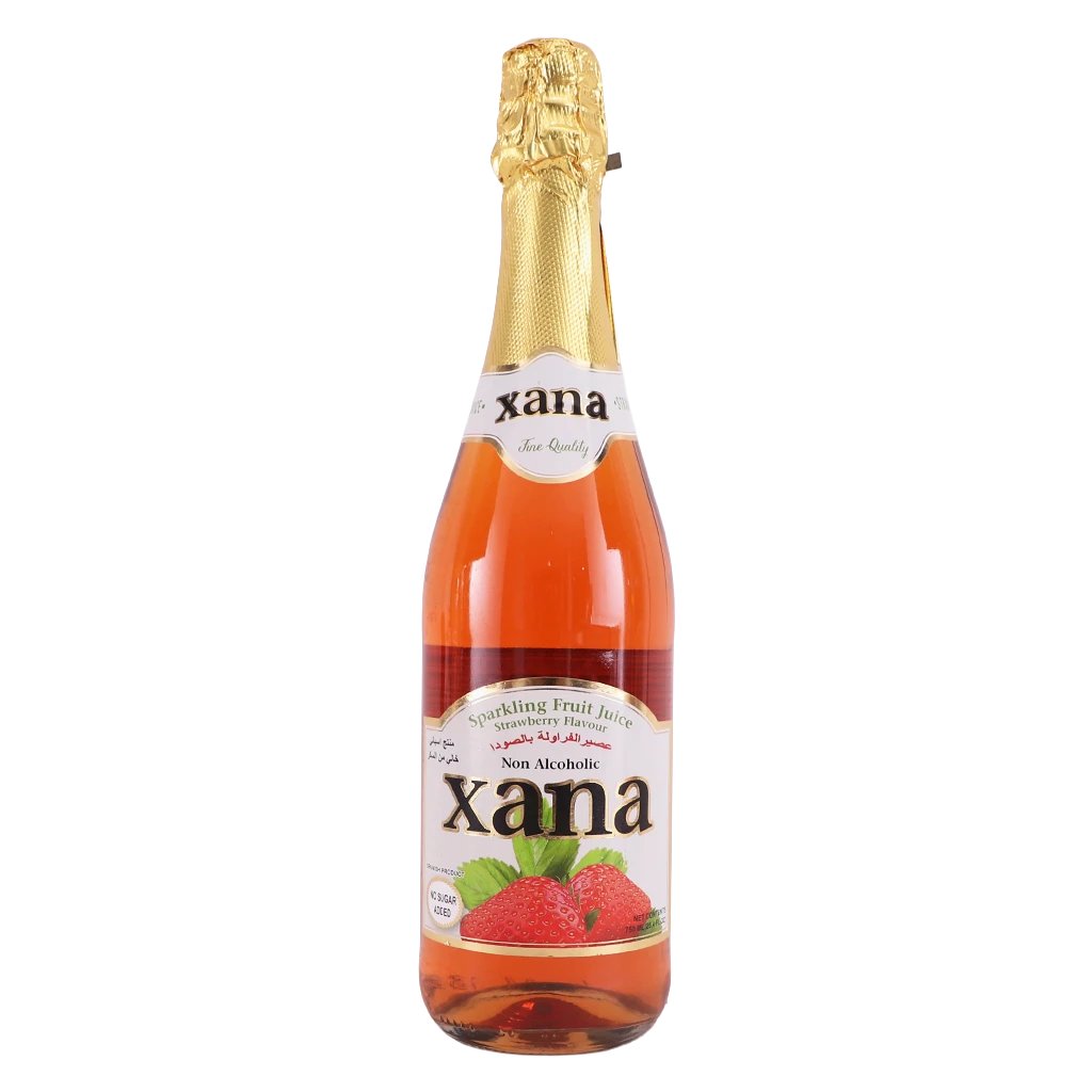Xana Sparkling Juice No Sugar Strawberry 750 ml