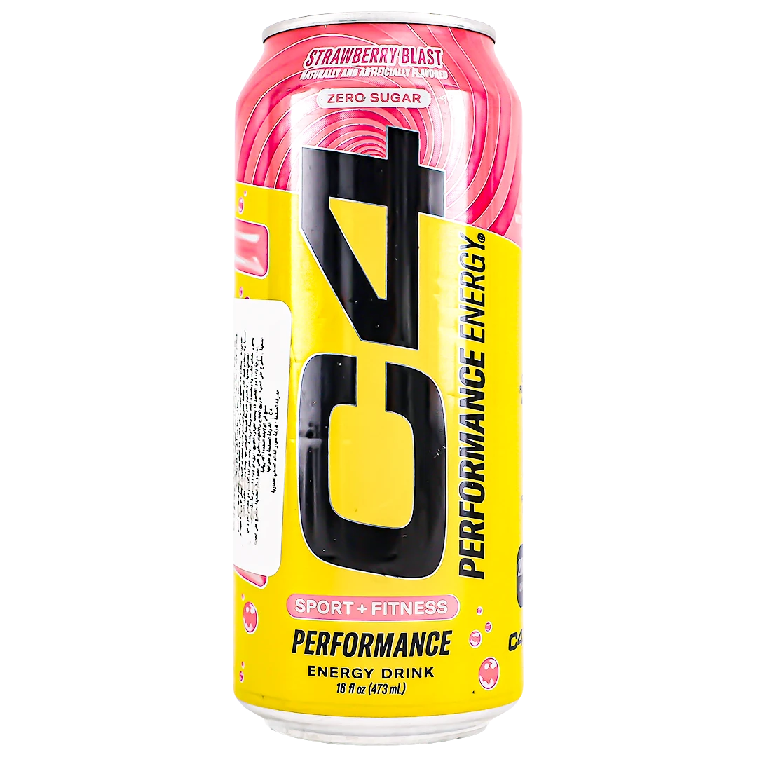 C4 Energy Crb Strawberry blast 500 ml