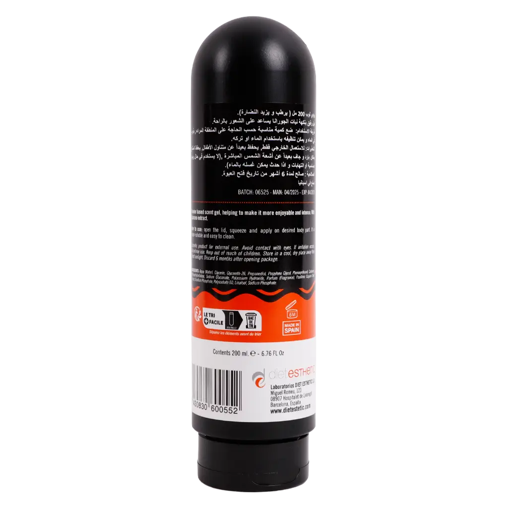 Excite Bodylub Body Massage Lubricant Stimulant Gel With Guarana 200 ml - view 2