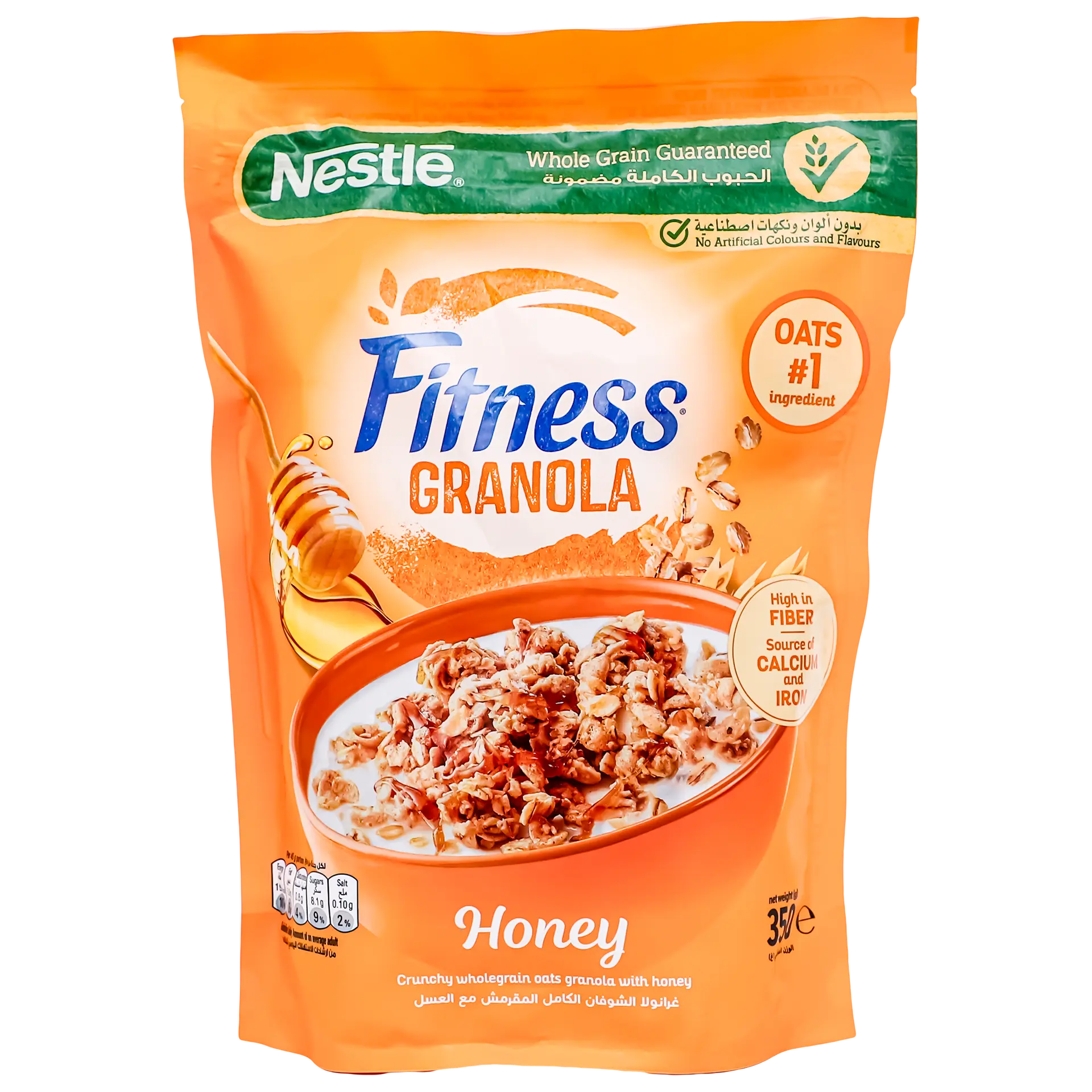 Fitness Breakfast Cereal Granola With Honey & Oats 350 gm - view 2