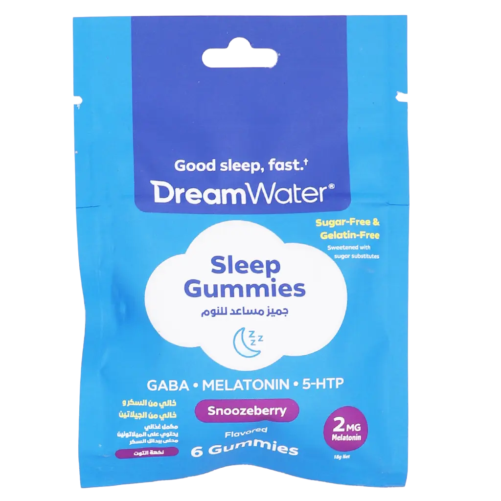 Dream Water Sleep Gummies with Pectin 2mg Snoozeberry  6 PCS - view 2