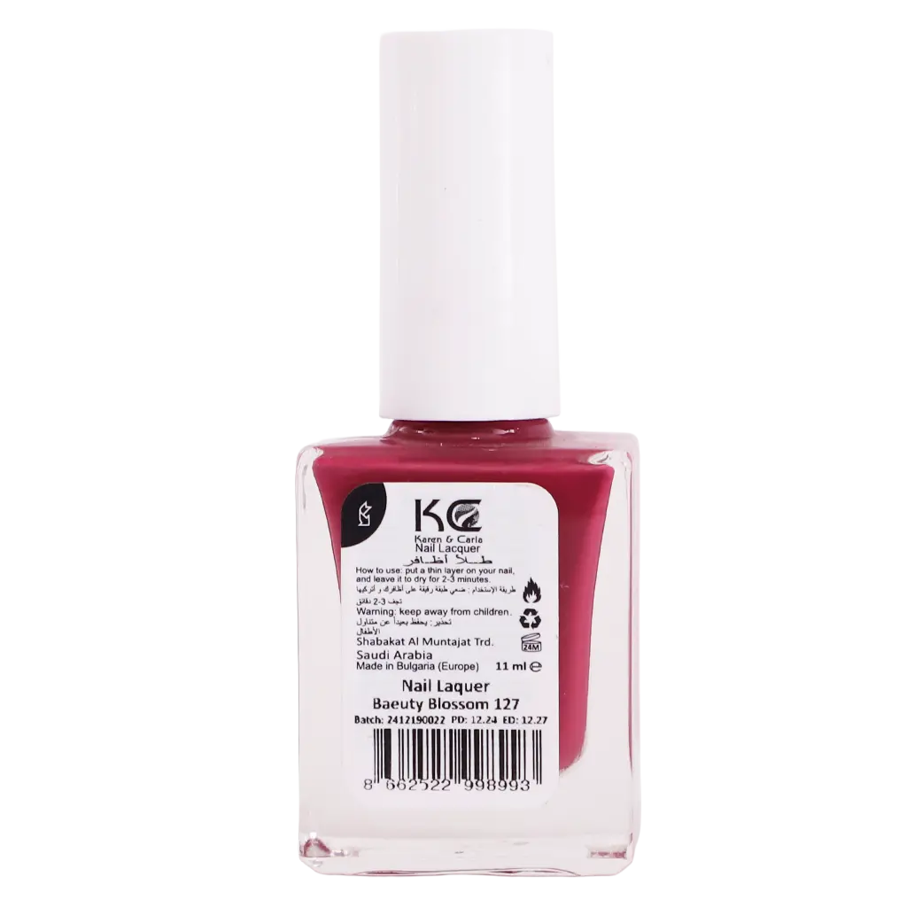 Karen And Carla Nail Lacquer Beauty Blossom 127 - view 3