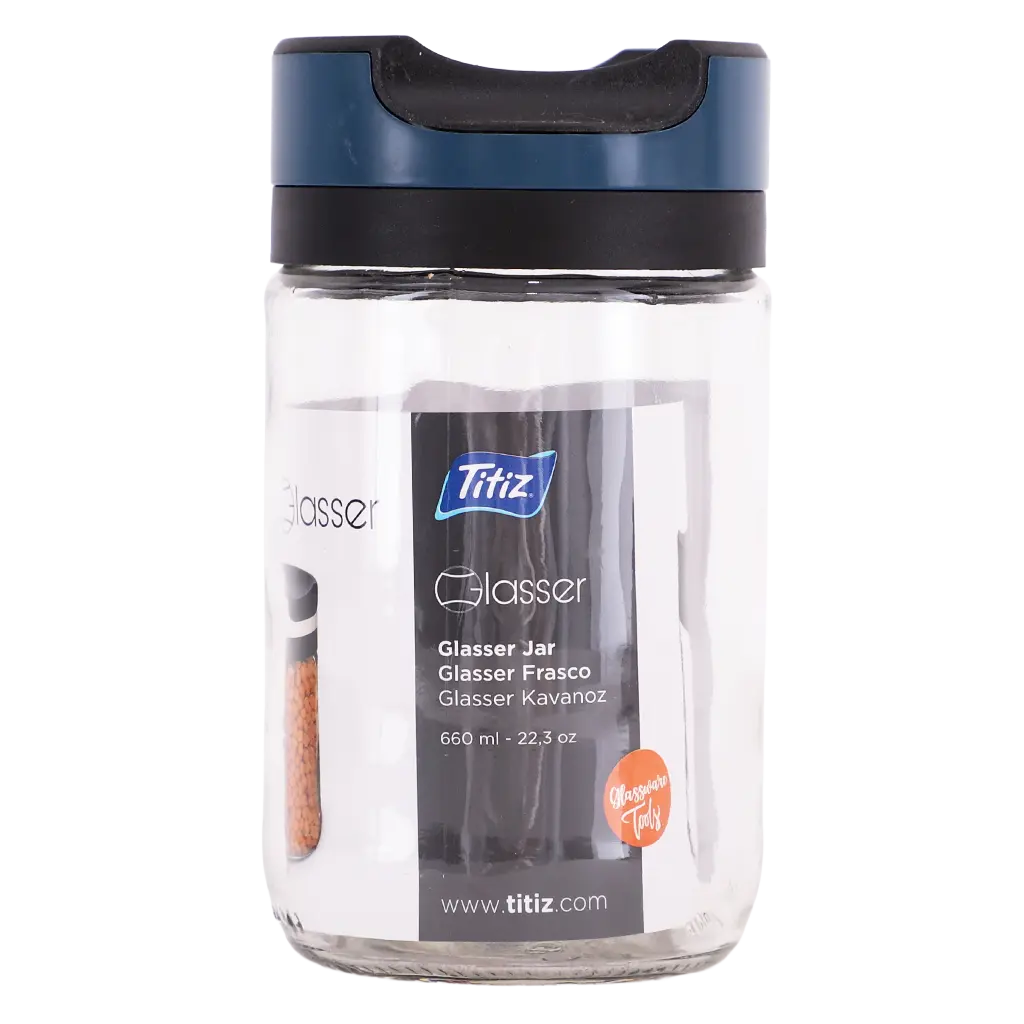 Titiz Glasser Jar assorted Color 600 Ml - view 2