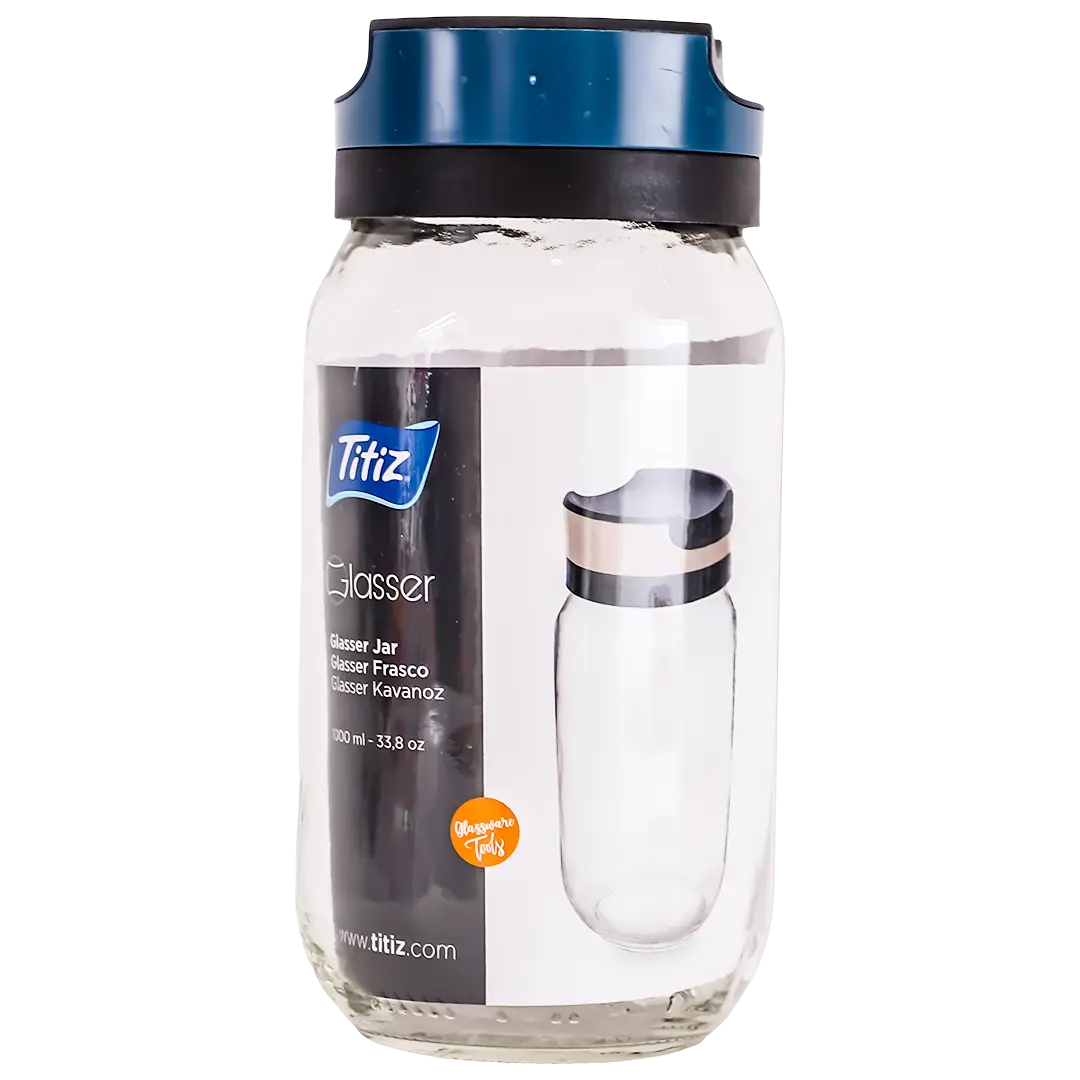 Titiz Glasser Jar assorted Color 1000 Ml - view 2