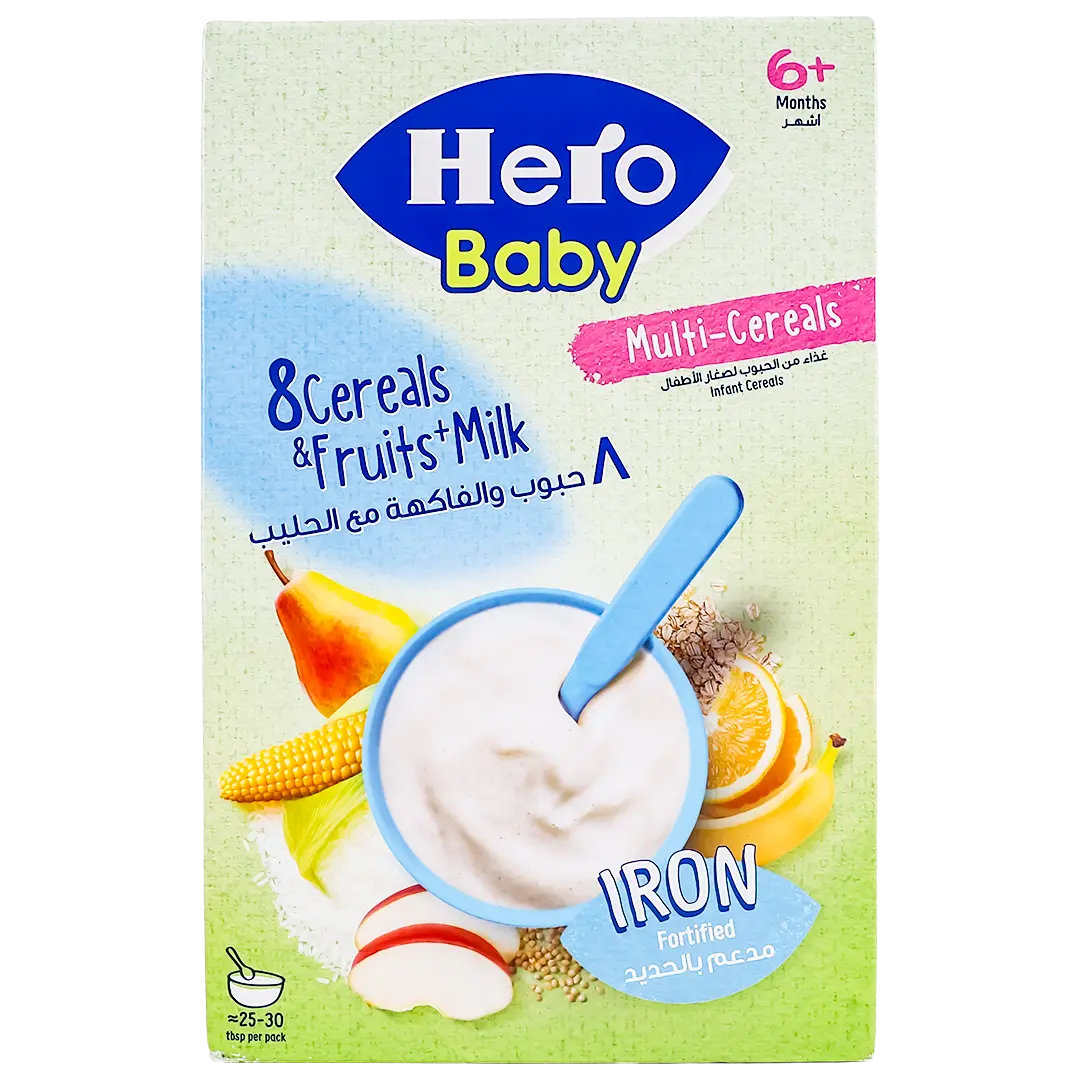 Hero Baby 8 Cereals & Fruits + Milk 150Gm - view 2