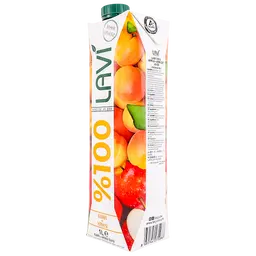 lavi 100 % Apple Aprict Juice 1 L