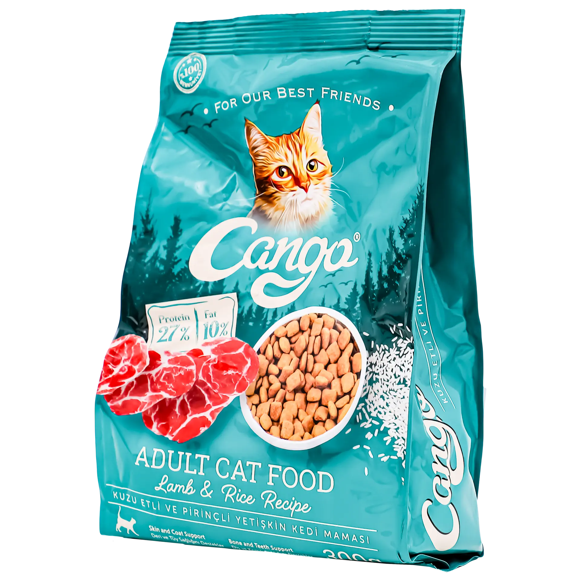 Cango Cat Adult Food Meat And Rice 300 gm - view 1