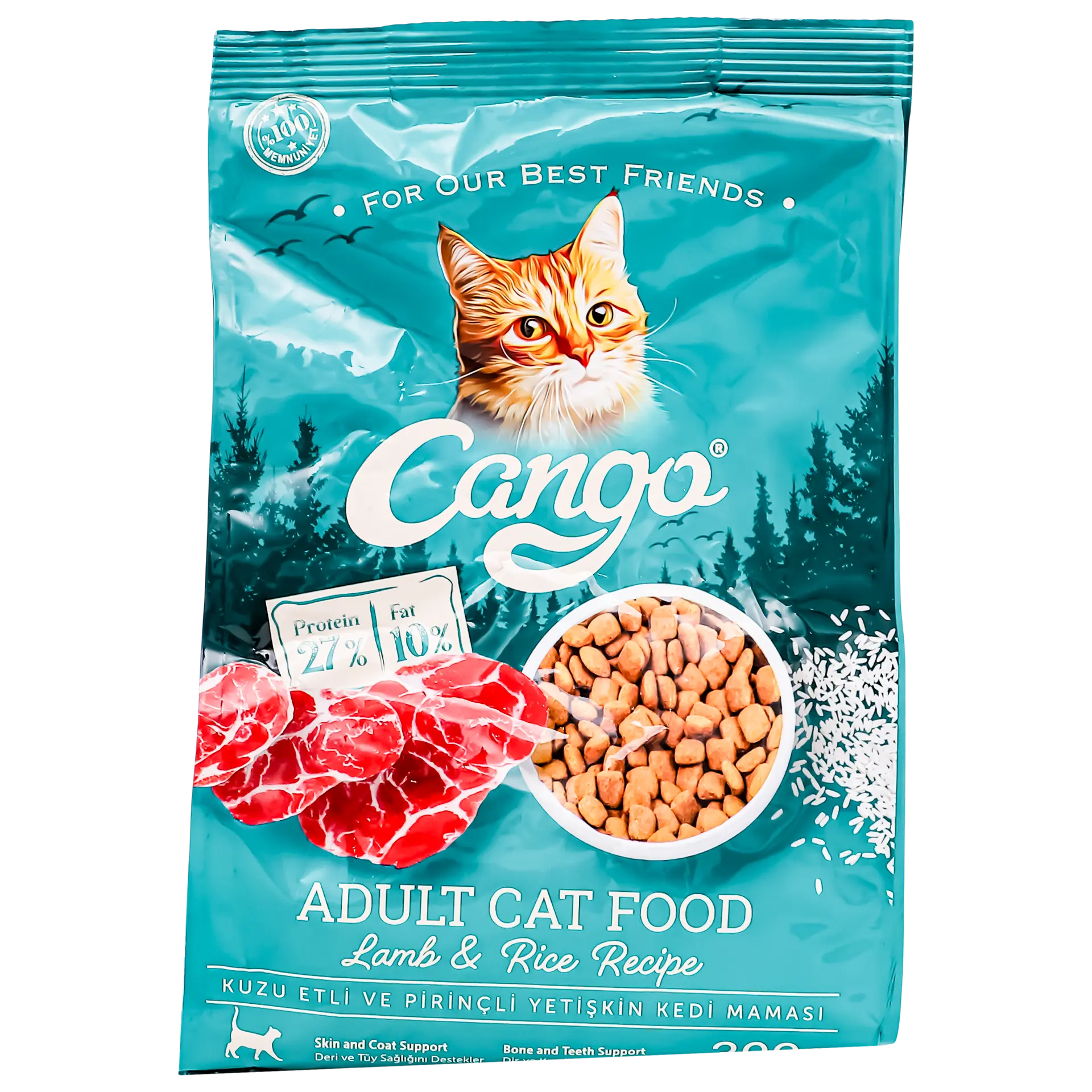 Cango Cat Adult Food Meat And Rice 300 gm - view 2
