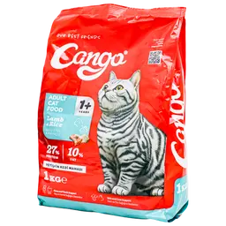 Cango Dry Food for Cats Meat And Rice 1 kg