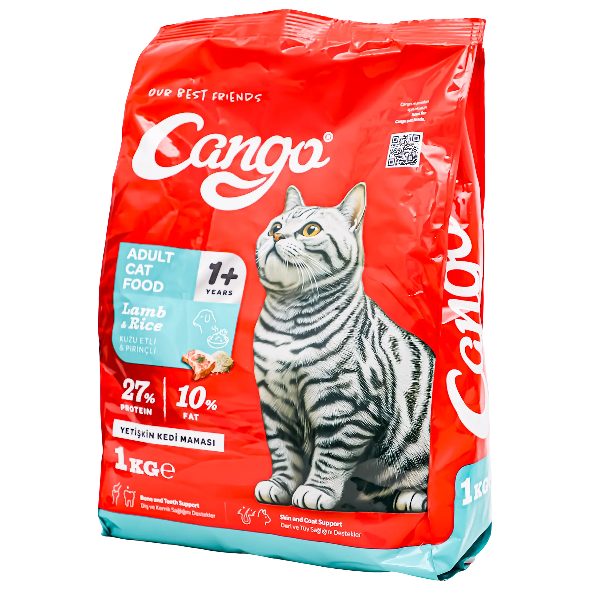 Cango Dry Food for Cats Meat And Rice 1 kg - view 1