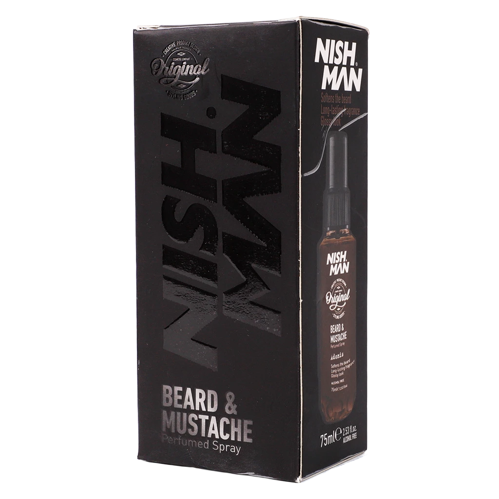 Nishman Beard And Mustache Parfum Alcohol Free Adonis