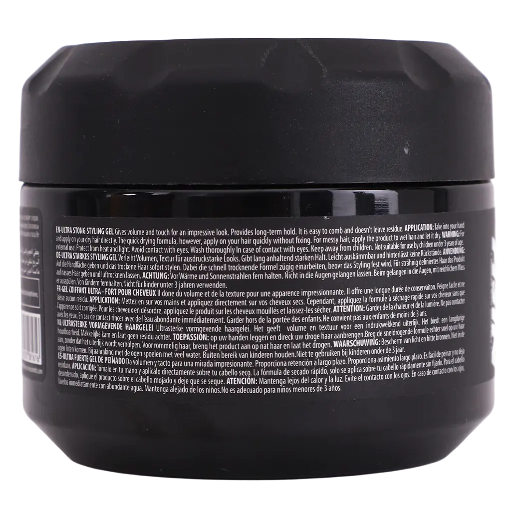 Nishman Ultra Hold Hair Styling Gel 300 ml - view 2