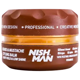 Nishman Beard And Mustache Styling Balm