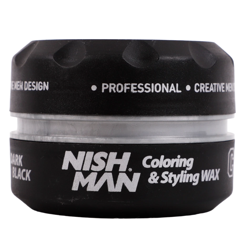 Nishman Hair Premium Coloring Wax C3 Dark Black 100 ml