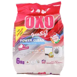 اوكسو مسحوق غسيل للملابس البيضاء والملونه 6 كجم