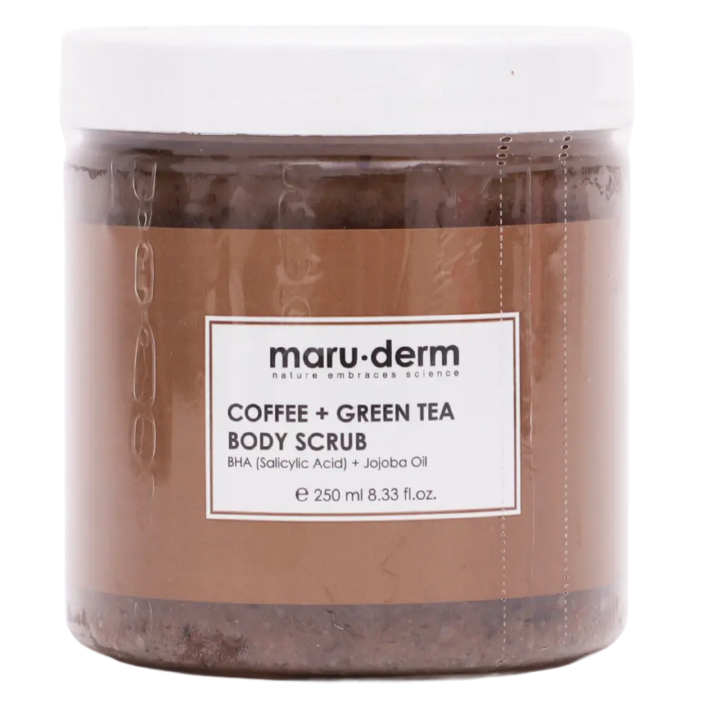 Maruderm Body Scrub Coffee Green Tea Extract Body Peeling Jojoba Oil 250 ml - view 1