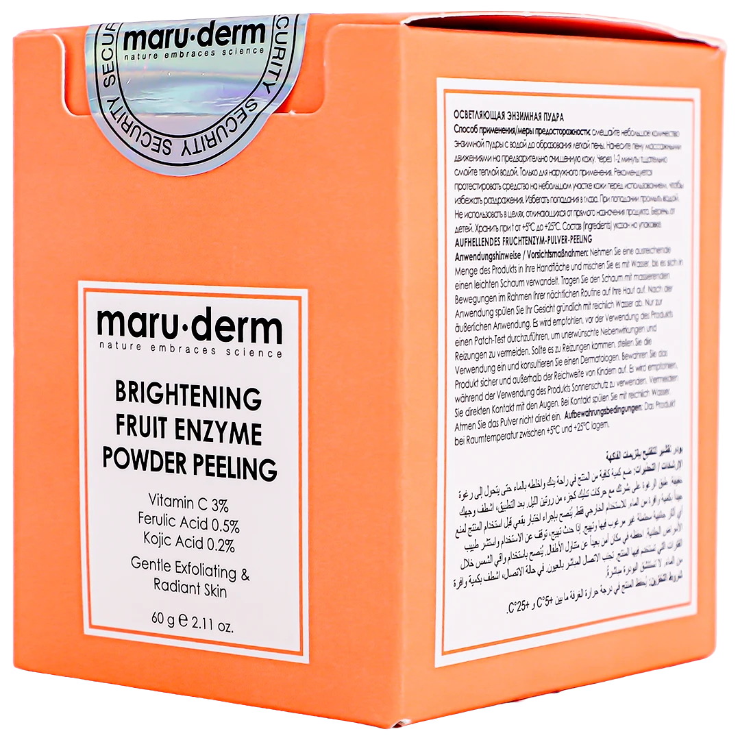 Maruderm Brightening Fruit Enzyme Powder Peeling 30 pcs