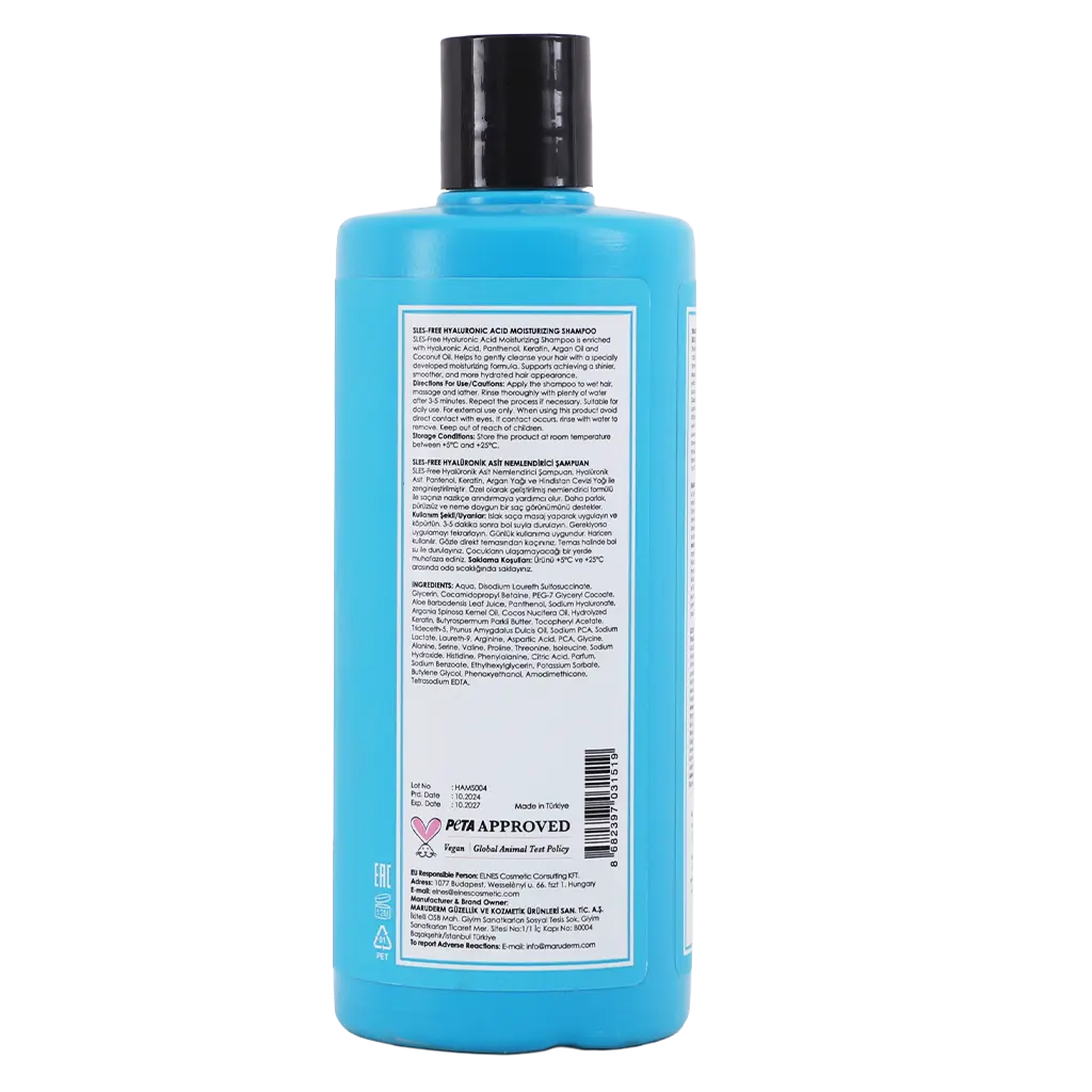Maruderm SLES-Free Hyaluronic Acid Moisturizing Shampoo 400 ml - view 3