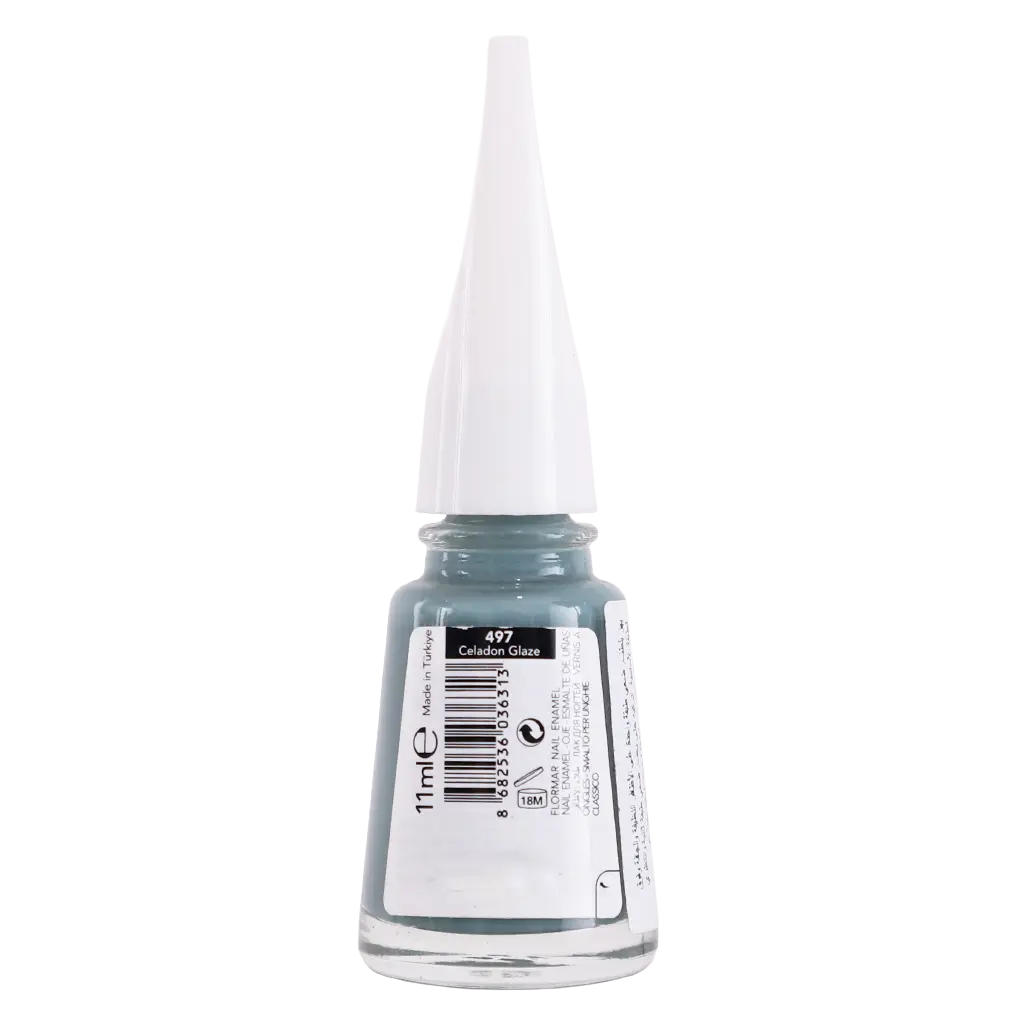 Flormar Nail Polish 497 Celadon Glaze - view 2