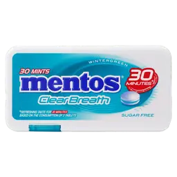 Mentos Mints Candy Clear Breath Winter green 30 pcs