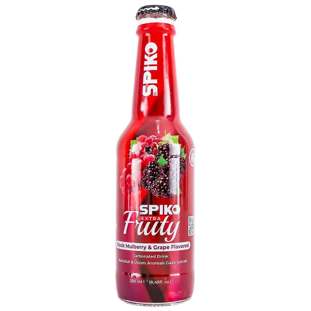 Spiko Fruti Blackberry And Grape Flavored Soft Drink 250 gm