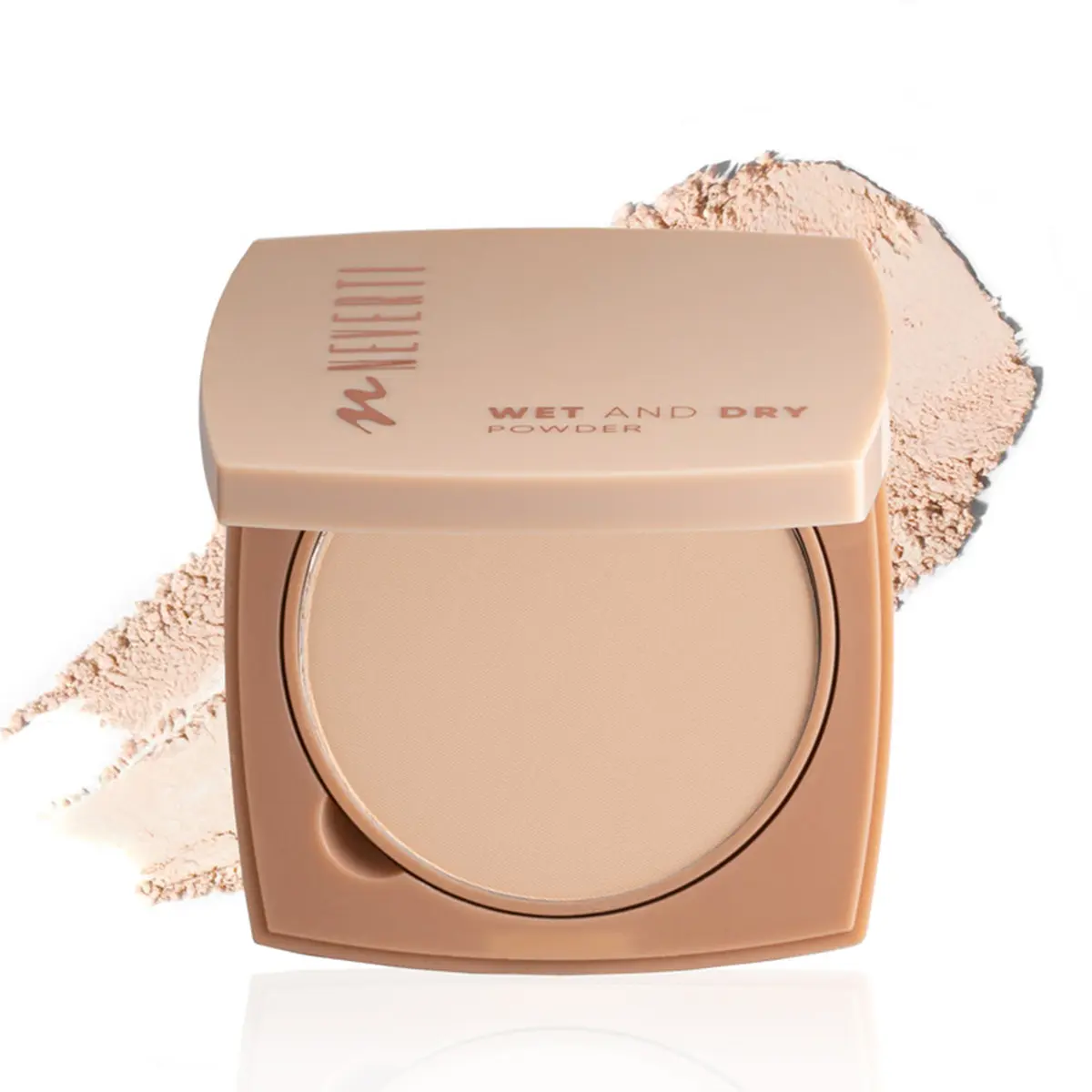 Neverti Wet And Dry Powder Nude Beige 004  - view 1