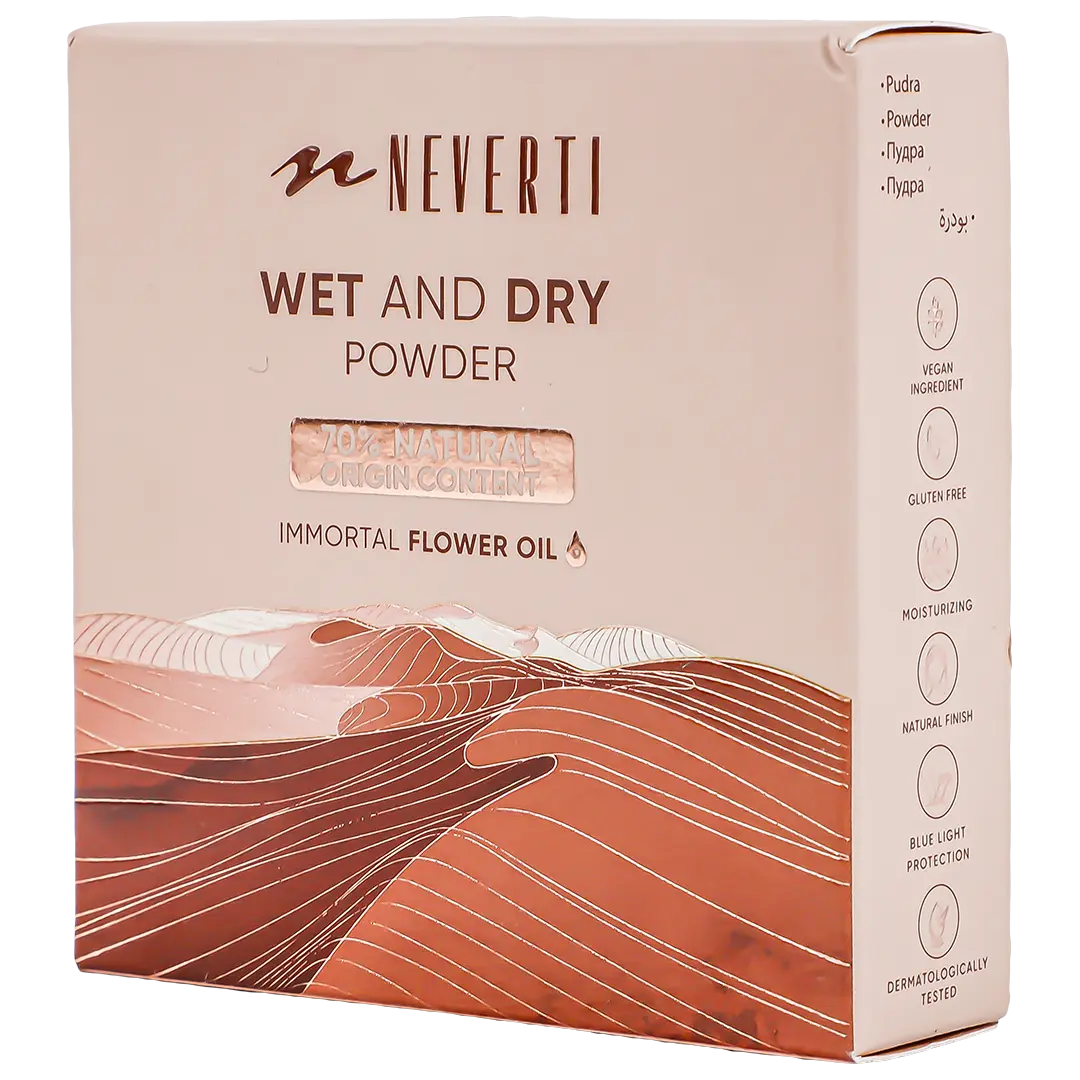 Neverti Wet And Dry Powder Light Cream 005 - view 2