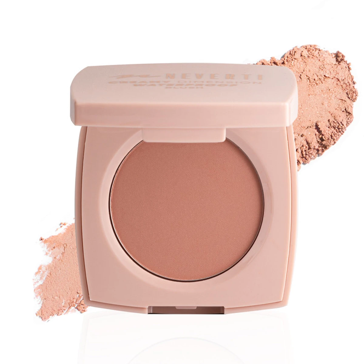 Neverti Creamy Dimension Waterproof Blush Frosted Pink 001