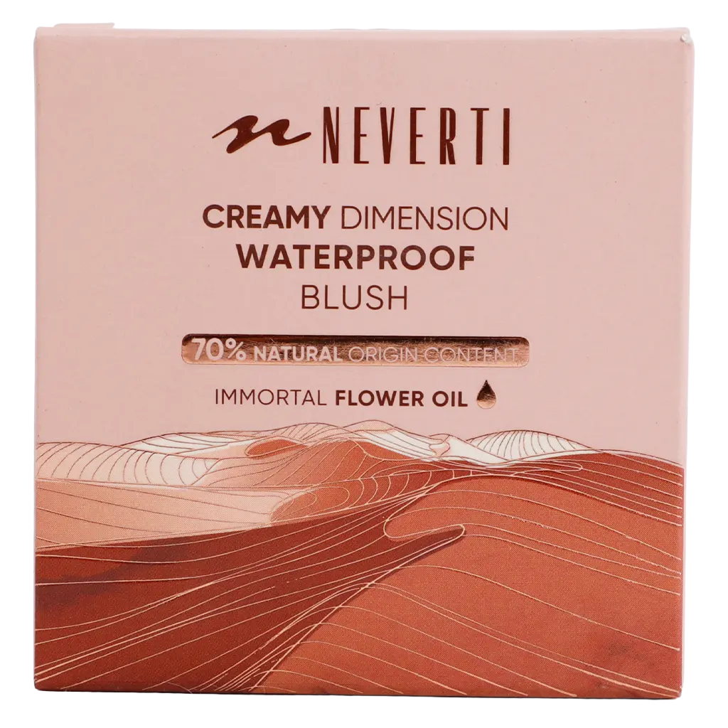 Neverti Creamy Dimension Waterproof Blush Peachy Pit 003 - view 3