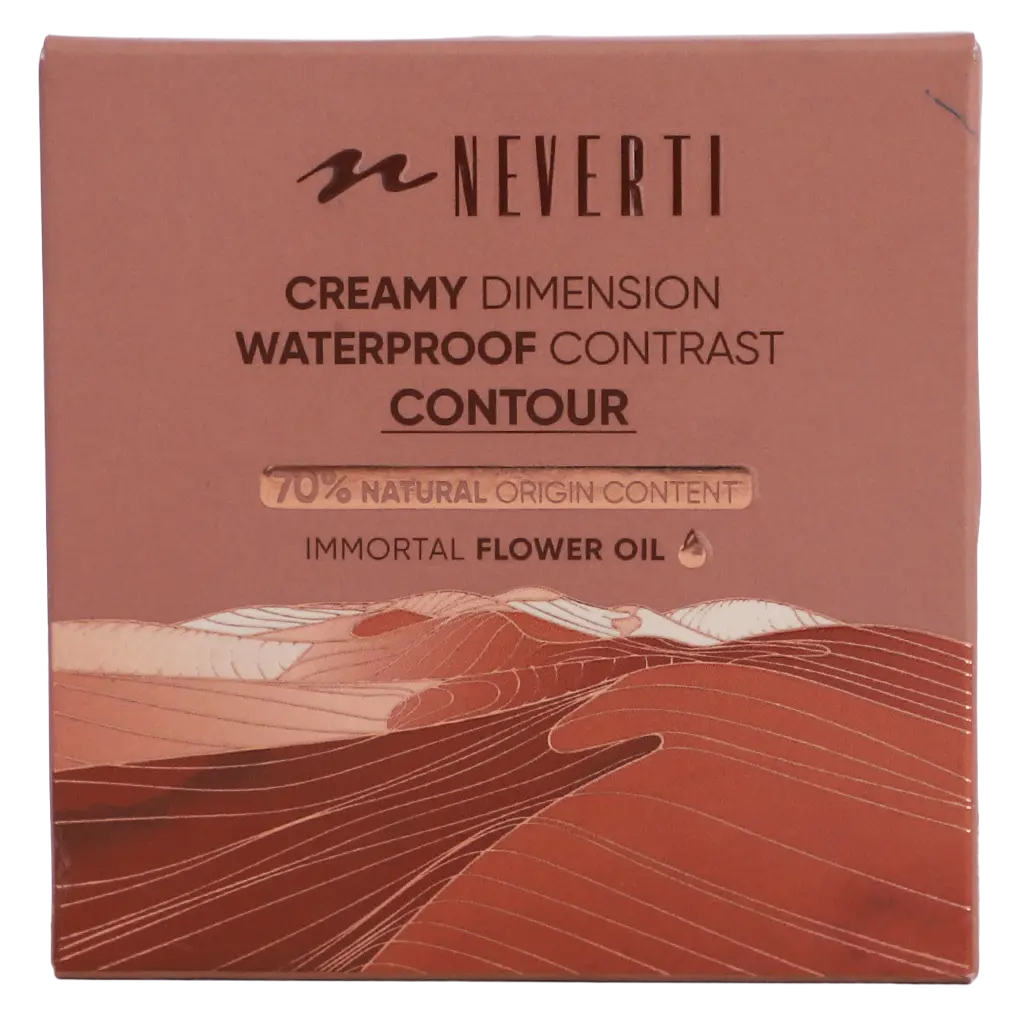 Neverti Creamy Dimension Waterproof Contrast Contour Cool Bronze 002  - view 3