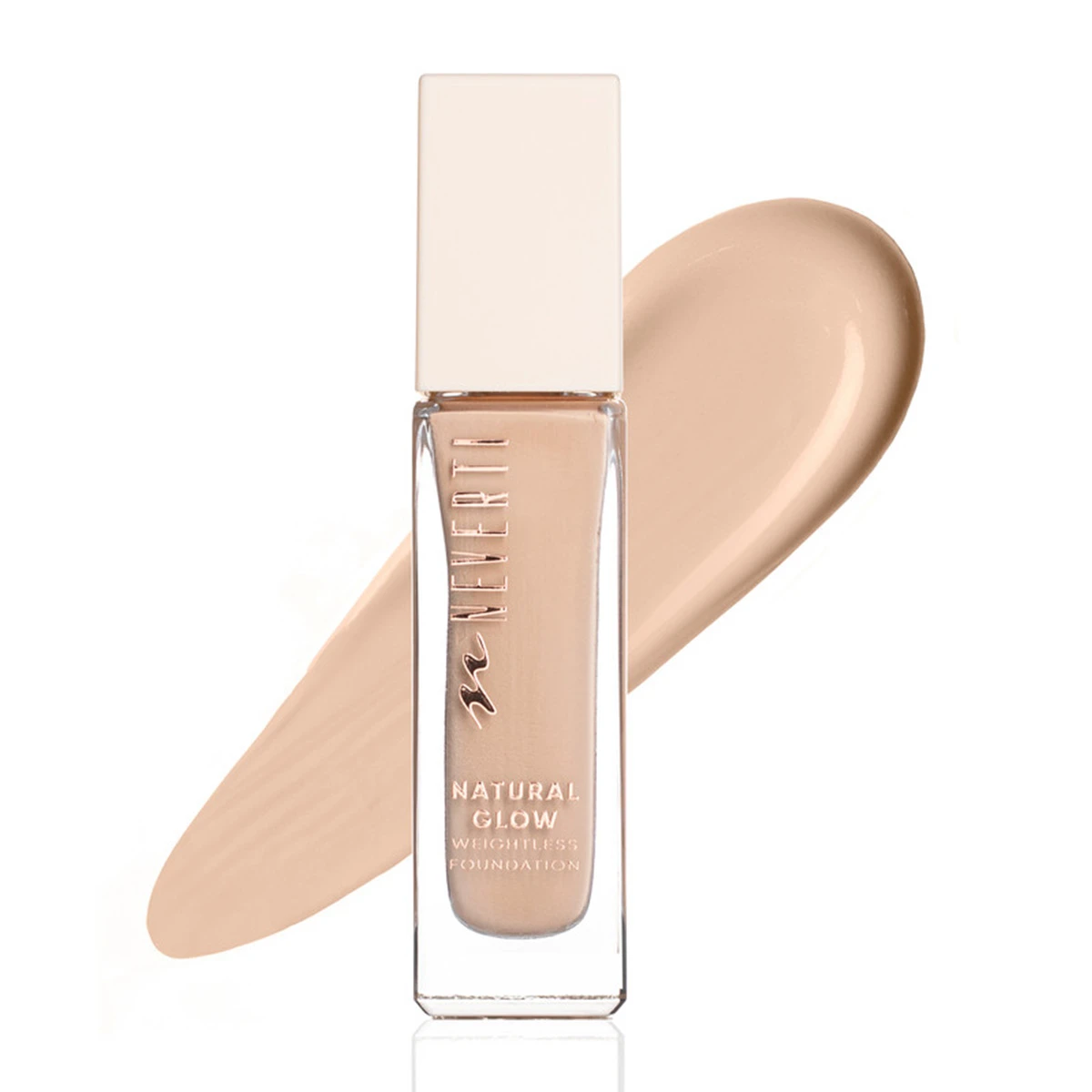 Neverti Moisturizing Natural Glow Foundation Soft Beige 003